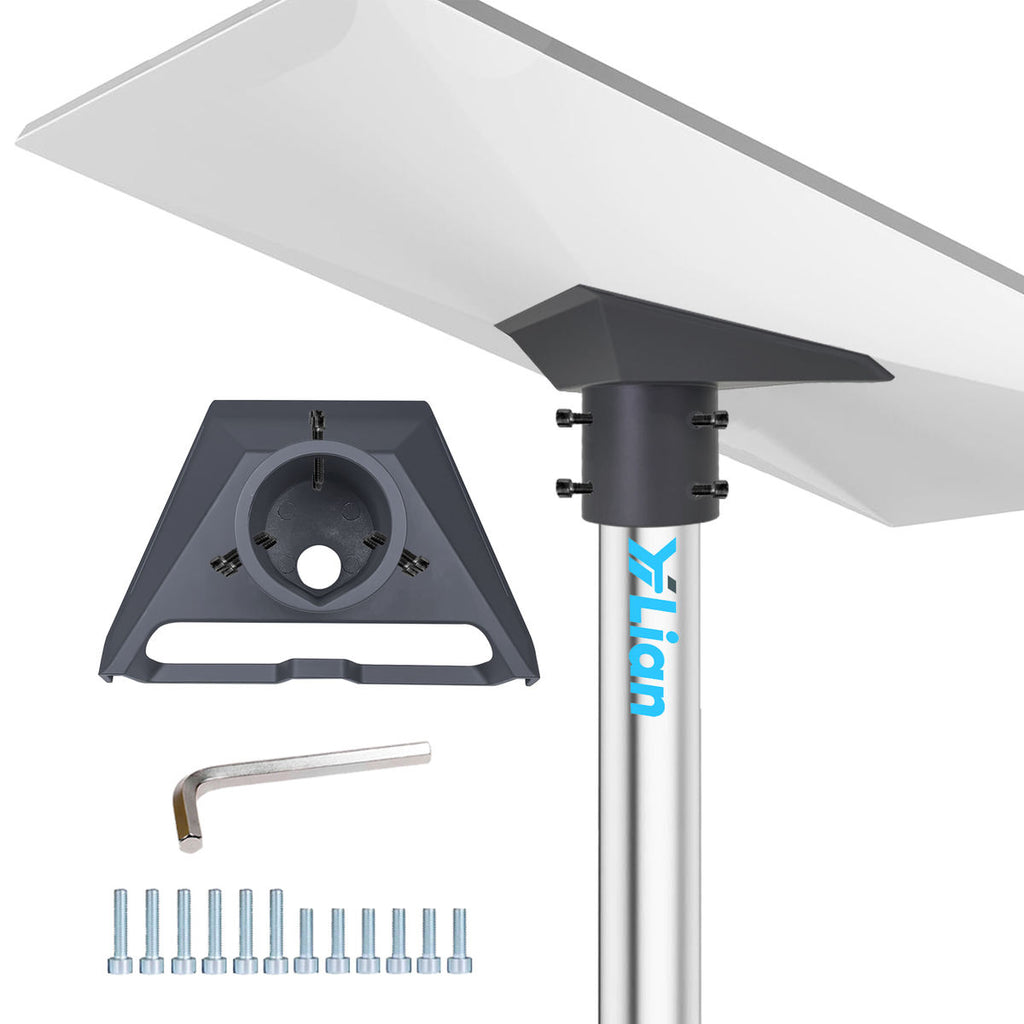 For Starlink Gen 3 Aluminium Alloy Mount Pipe Adapter for Starlink Gen3/V3 Mounting Plate Roof for Starlink Standard Mount Kit