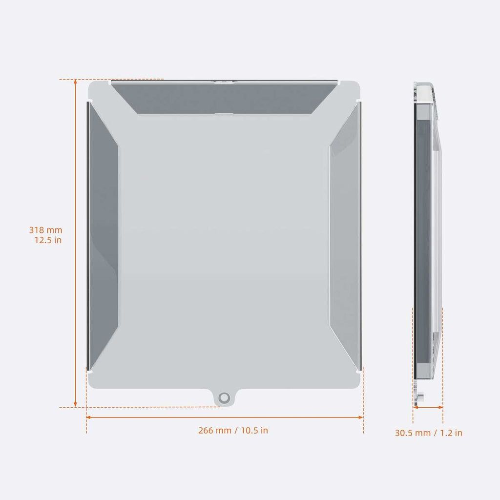 Premium Transparent PC Protective Cover for Starlink Mini Outdoor Case Starlink Mini case with Shockproof Design